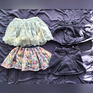 4 toddler girl skirts